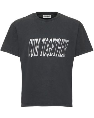 Carne Bollente Herren T-Shirt Mit Druck - Schwarz