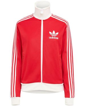 adidas Originals Damen Klassische Trainingsjacke - Rot