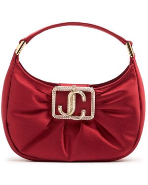 JIMMY CHOO】Mini Edie シルクバッグ