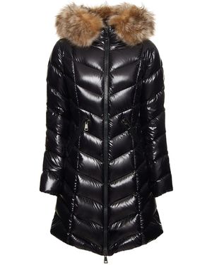 Moncler Marre テックロングダウンジャケット - ブラック