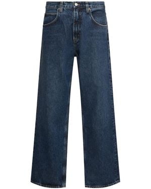 Agolde Jeans Mit Weitem Bein "fusion" - Blau