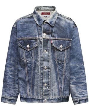 Junya Watanabe Levi's コットンデニムジャケット - ブルー