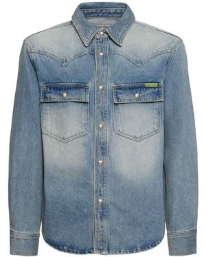 AFTER PRAY Cruisers Denim Shirt - Blue