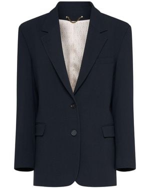 Golden Goose Journey ビスコースブレンドブレザー - ブルー