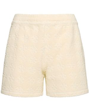 Tory Burch Damen Shorts Aus Terryjacquard Mit Logo - Natur