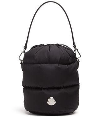 Moncler Damen Gesteppte Daunentasche „Caradoc“ - Schwarz
