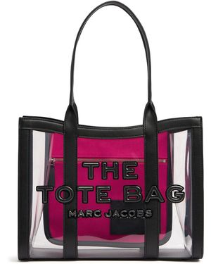 Marc Jacobs The Medium Tote クリアバッグ - レッド