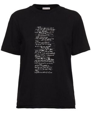 Moncler Genius Moncler X Willow Smith Cotton T-shirt - Black