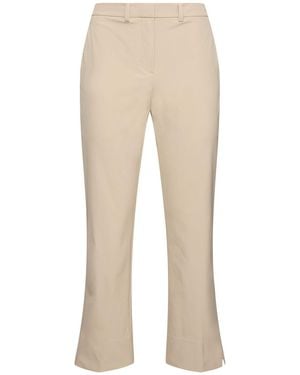 Tory Sport Damen Hose Aus Technotwill - Natur