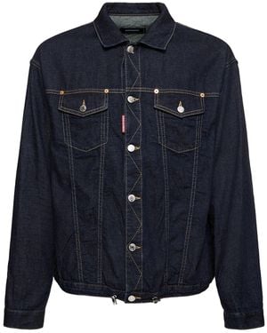 DSquared² Herren Denim-Overshirt - Blau