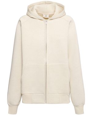 Autry フード付き ネオプレン スウェットシャツ - ナチュラル