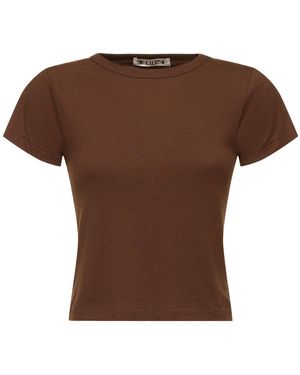 ÉTERNE ジャージーtシャツ - ブラウン