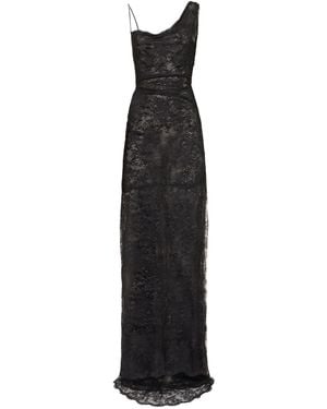 Vivienne Westwood Minerva Lace Gown - Black