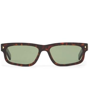 Prada Squared Acetate Sunglasses - Green