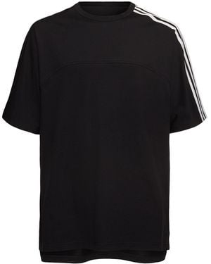 Y-3 Herren Kurzärmeliges T-Shirt - Schwarz