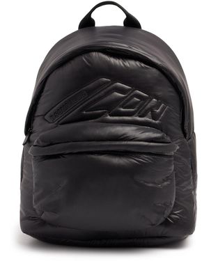 DSquared² Rucksack Mit Logo "maxi" - Schwarz