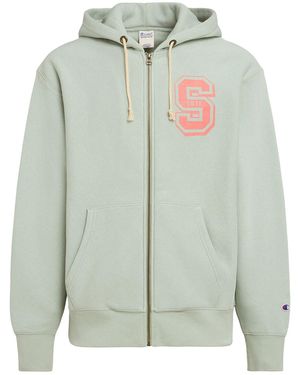 Champion Herren Hoodie Aus Fleece - Grün