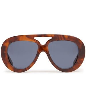 Loewe Curvy マスクサングラス - マルチカラー