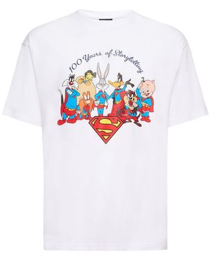 KTZ Bowlinghemd "dc X Looney Tunes" - Weiß