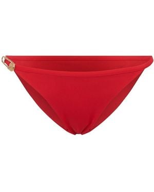 Versace Pin Bikini Bottoms - Red