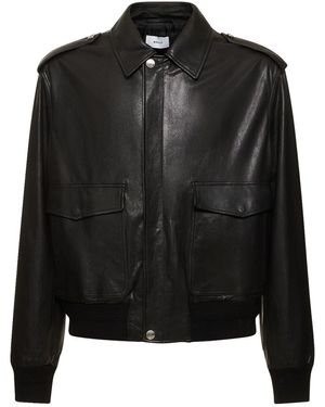 Bally Bomberjacke Aus Leder - Schwarz