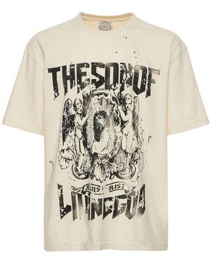 Someit S.O.G. Printed Cotton T-Shirt - White