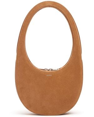 Coperni Swipe スエードクロスボディバッグ - ホワイト