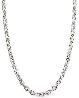 Tom Wood Ada Chain Slim Necklace - Metallic