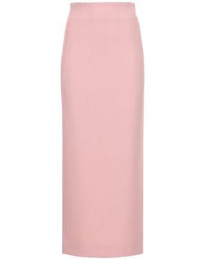 STAUD Jeremiah Midi Skirt - Pink