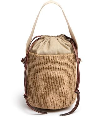 Chloé Small Woody バケットトップハンドルバッグ - ナチュラル
