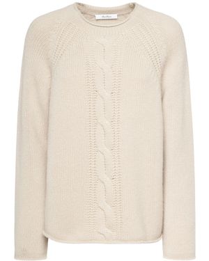 Max Mara Pico カシミアニットセーター - ナチュラル