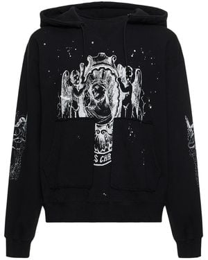 Someit M16 Vintage Cotton Hoodie - Black