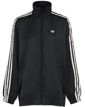 adidas Originals Satin Track Top - Black