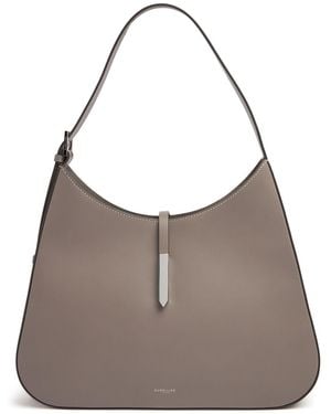 DeMellier London Large Tokyo Smooth Leather Shoulder Bag - Brown