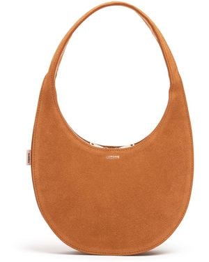 Coperni Damen Mini-Tasche Aus Wildleder „Double Swipe“ - Braun