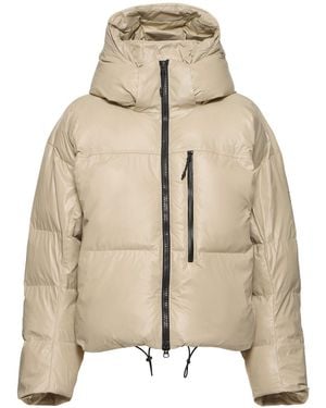 adidas By Stella McCartney ショートリサイクルテックパファージャケット - ナチュラル
