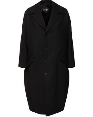 MM6 Maison Martin Margiela 黒 ロングコート 【公式通販】