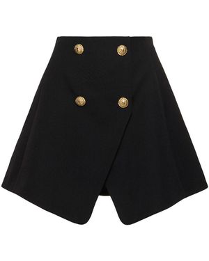 Balmain ミニスカート - ブラック