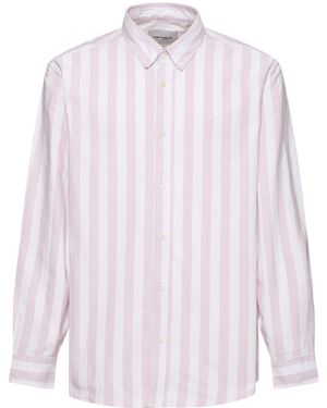 Carhartt Herren Oxfordhemd „Dillion“ - Pink