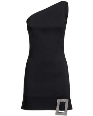 GIUSEPPE DI MORABITO Einschultriges Minikleid - Schwarz