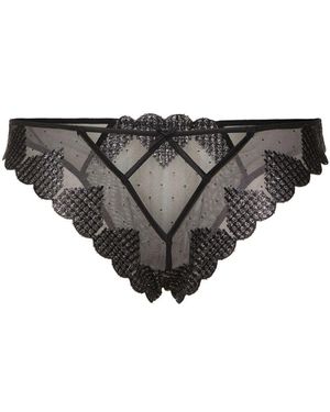 Fleur du Mal Heart ショーツ - ブラック