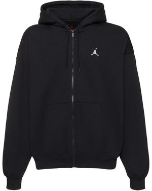 Nike Oversize Cotton Blend Hoodie - Blau