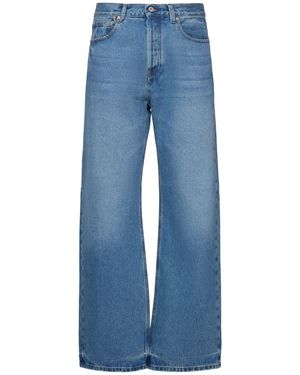 Jacquemus Jeans Aus Baumwolldenim "le De Nîmes Droit" - Blau