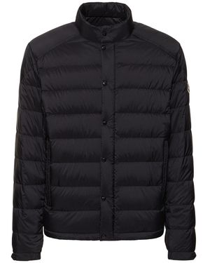Moncler Nylon-daunenjacke "selves" - Schwarz