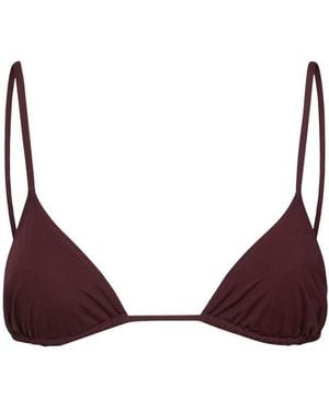 Tropic of C Damen Bikinitop Aus Recyceltem Tecnostoff „Equator“ - Lila