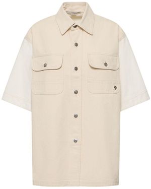 Stella McCartney デニムシャツジャケット - ナチュラル