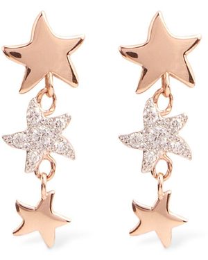 Dodo Stellina 9kt&ダイヤモンドシングルピアス - ホワイト