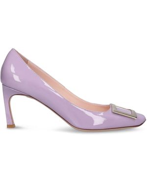 Roger Vivier Trompette パテントレザーパンプス 70mm - ピンク