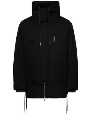 Helmut Lang コットンパーカ - ブラック