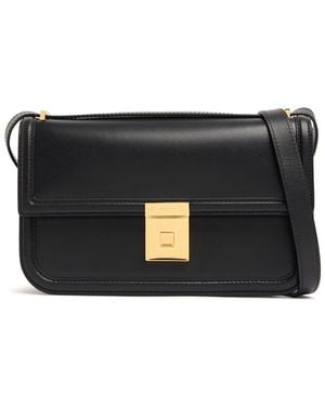 DeMellier London Paris Smooth Leather Shoulder Bag - Black